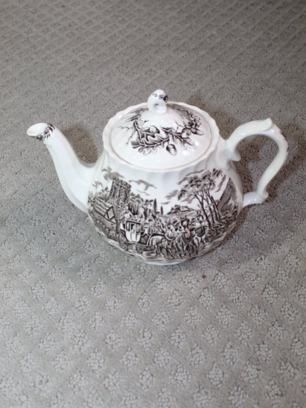 Vintage Royal Mail Staffordshire Ware Tea Pot